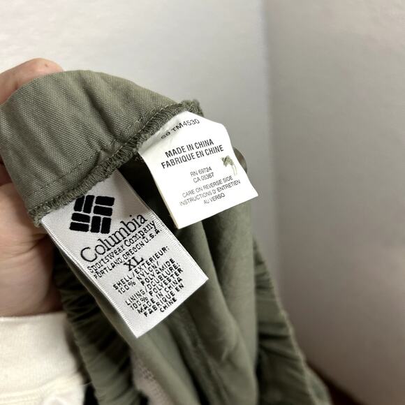 Columbia Cascade Creek II Water Short Mens Size XL Green 9" Inseam UPF 50 - Picture 3 of 4